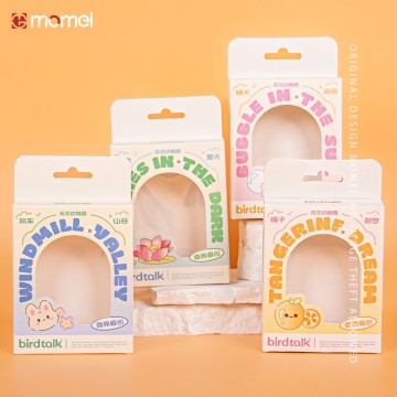 Custom Printed Hanging Window Design Fragrance Foldable Paper Packaging Box