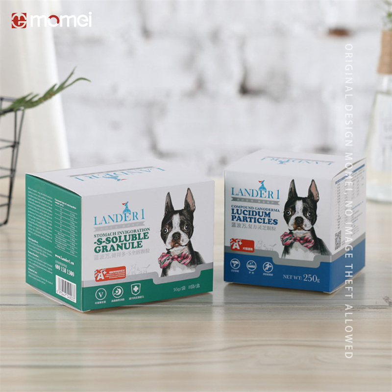 Customized Folding Pet Medicine Printing Paper Box