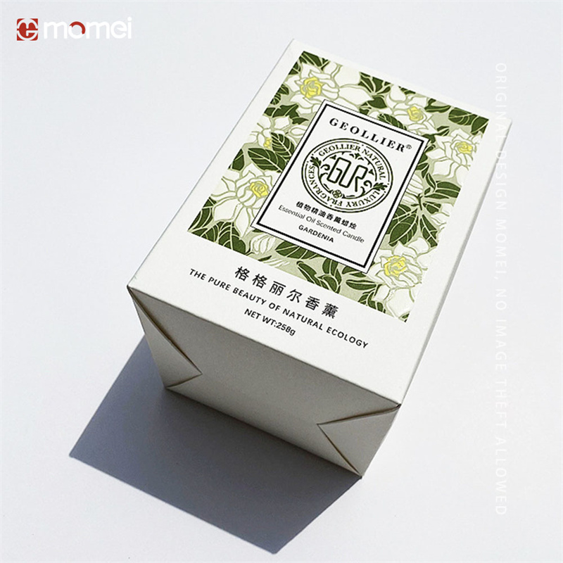 Customized Personalized Embossing Process Boxes For Candles