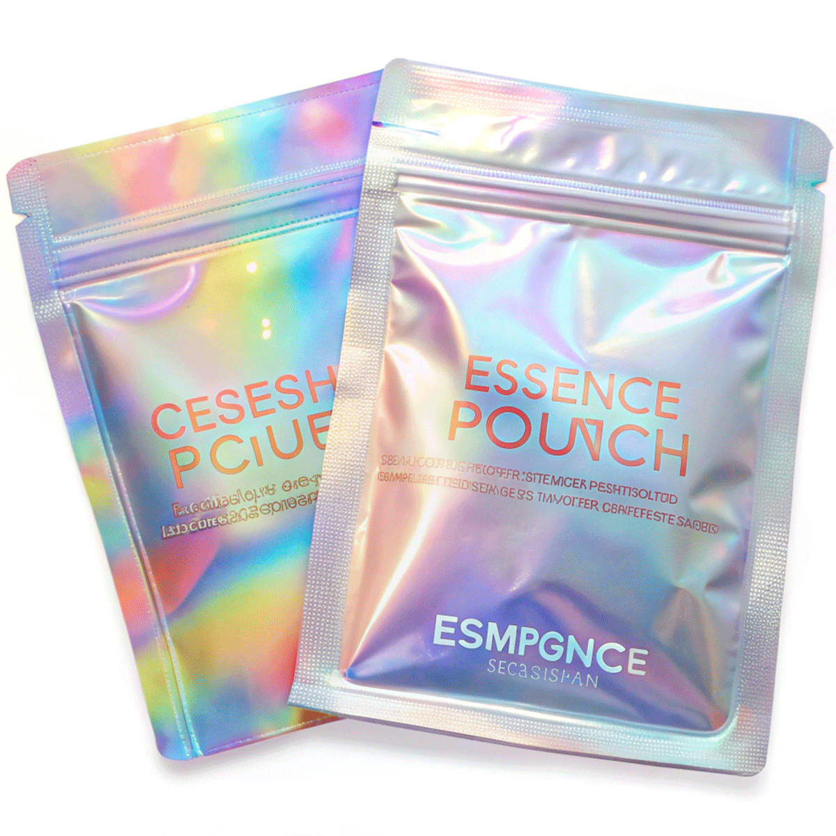 holographic stand up pouch