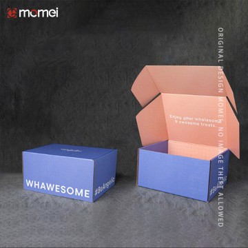 Personalized Customized Double Sided Printed Folding Cardboard Postal Boxes