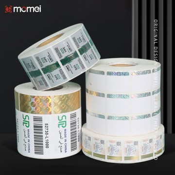 Personalised Adhesive Labels Security Tamper Proof Sticker