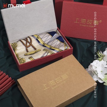 Personalized Specialty Paper Silk Scarf Packaging Box