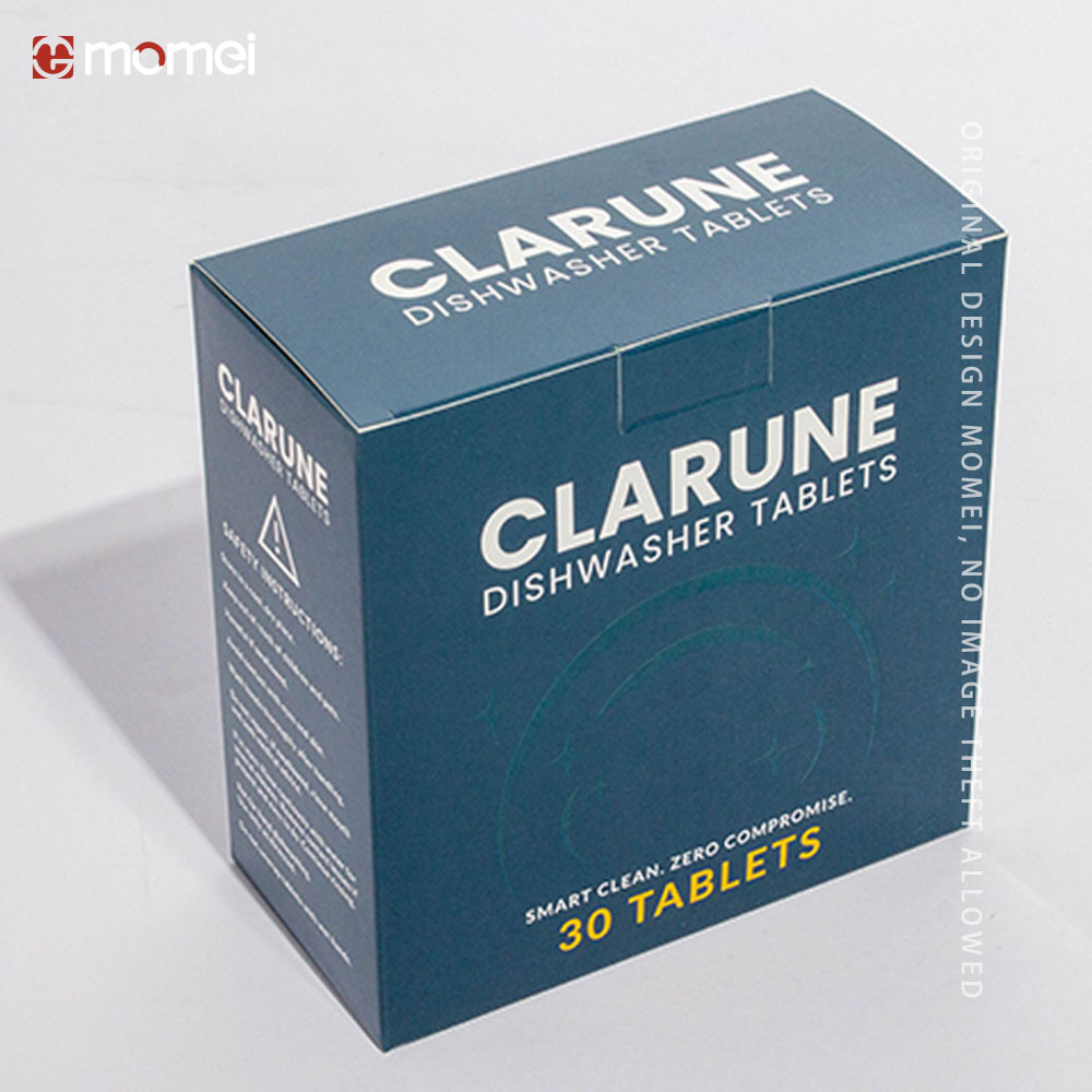 Custom Really Useful Collapsible Wrapping Dishwashing Tablets Paper Box Packaging