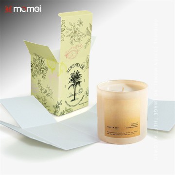 Customized Personalized Cardboard Folding Paper Boxes For Candles