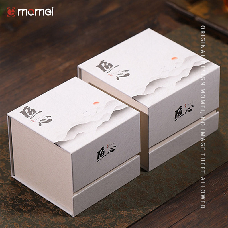 Customized Book Type Rigid Magnetic Cardboard Gift Boxes Square With Inner Support