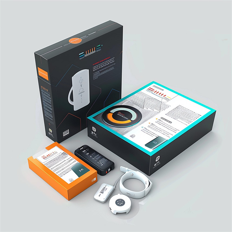 Electronic product paper box packaging