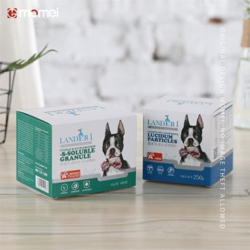 Customized Folding Pet Medicine Printing Paper Box