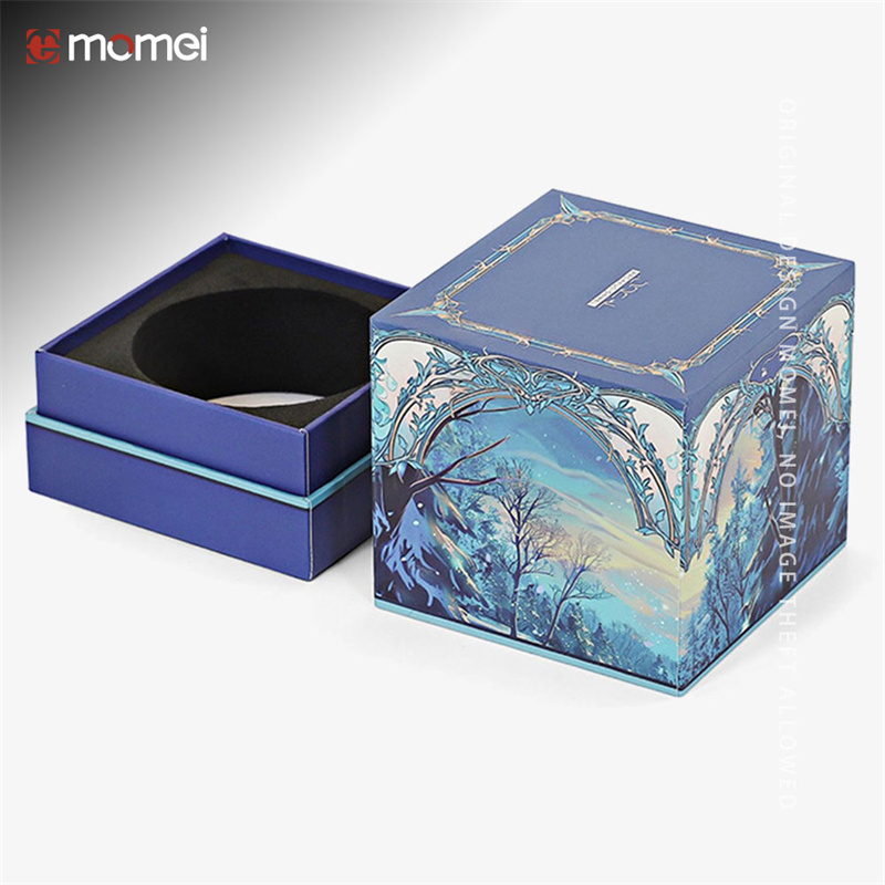 Customized Printing Foil Stamping Personalised Gift Box For Candles