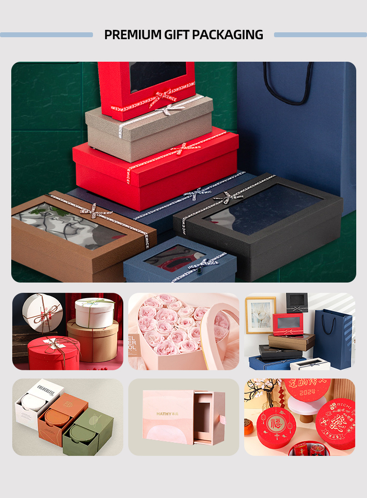 Personalised Customized Premium Empty Chocolate Boxes Gift Packaging With Inserts (1)