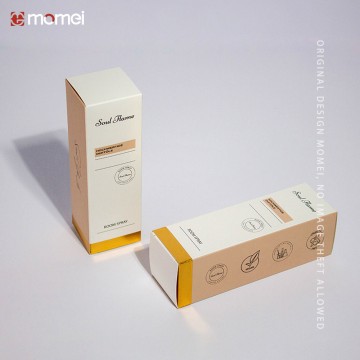 Custom Printed Hot Foil Stamping Collapsible Essential Oil Box Packaging